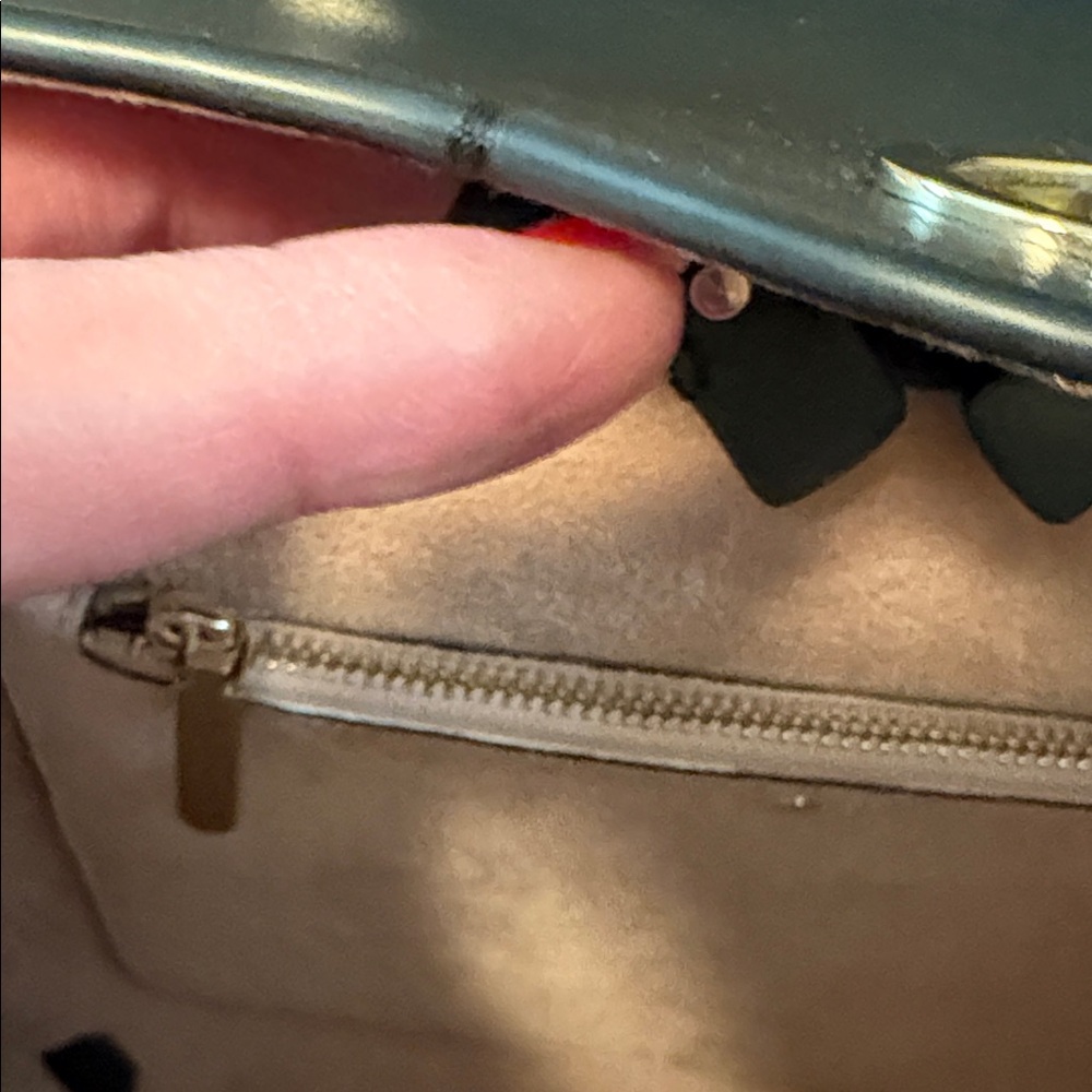 Kate Spade Black Textured Backpack - Picture 12 of 15